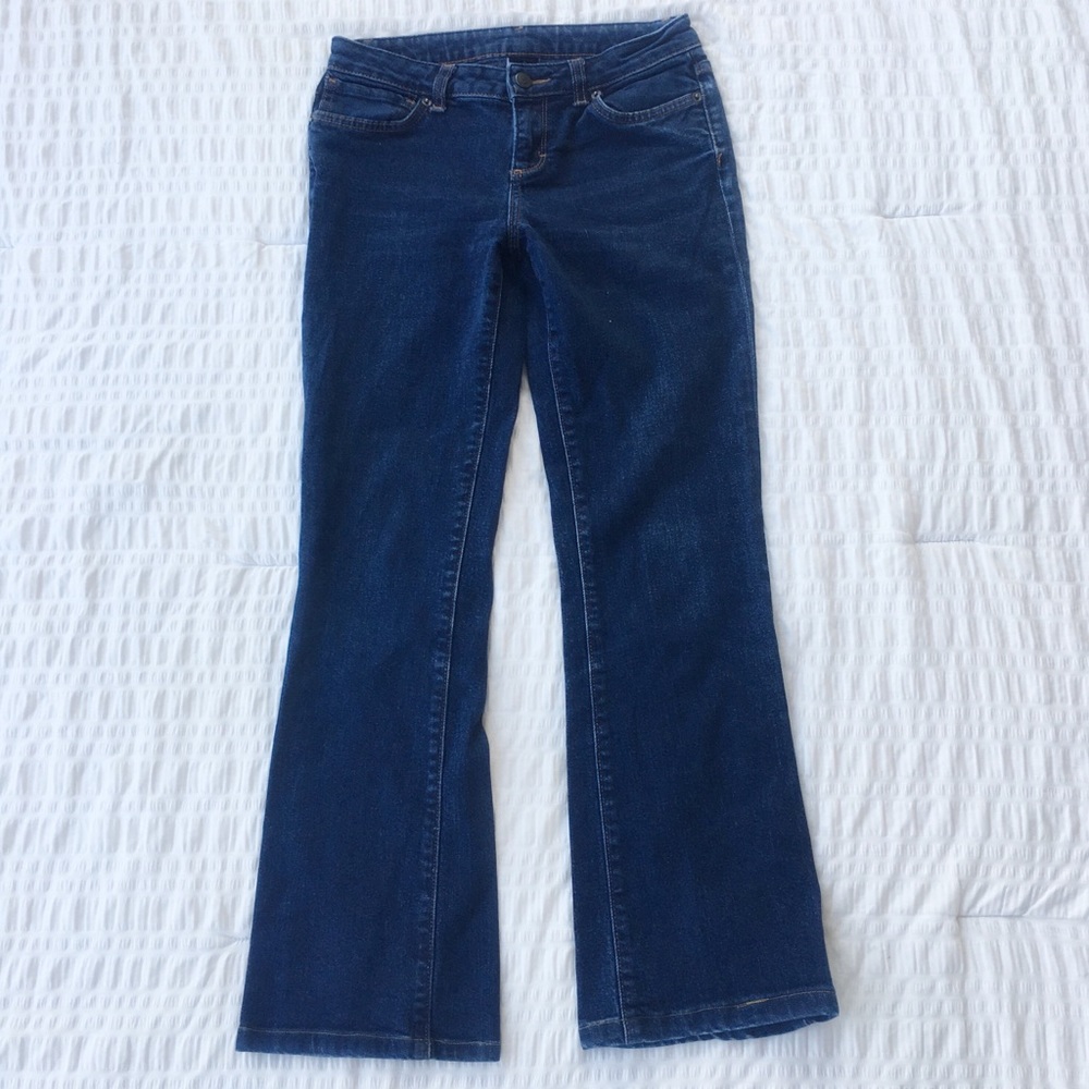 SOLD.     Patagonia Dark Straight Jeans